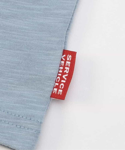 宛如刺繡般！工程車輛三款圖案T恤