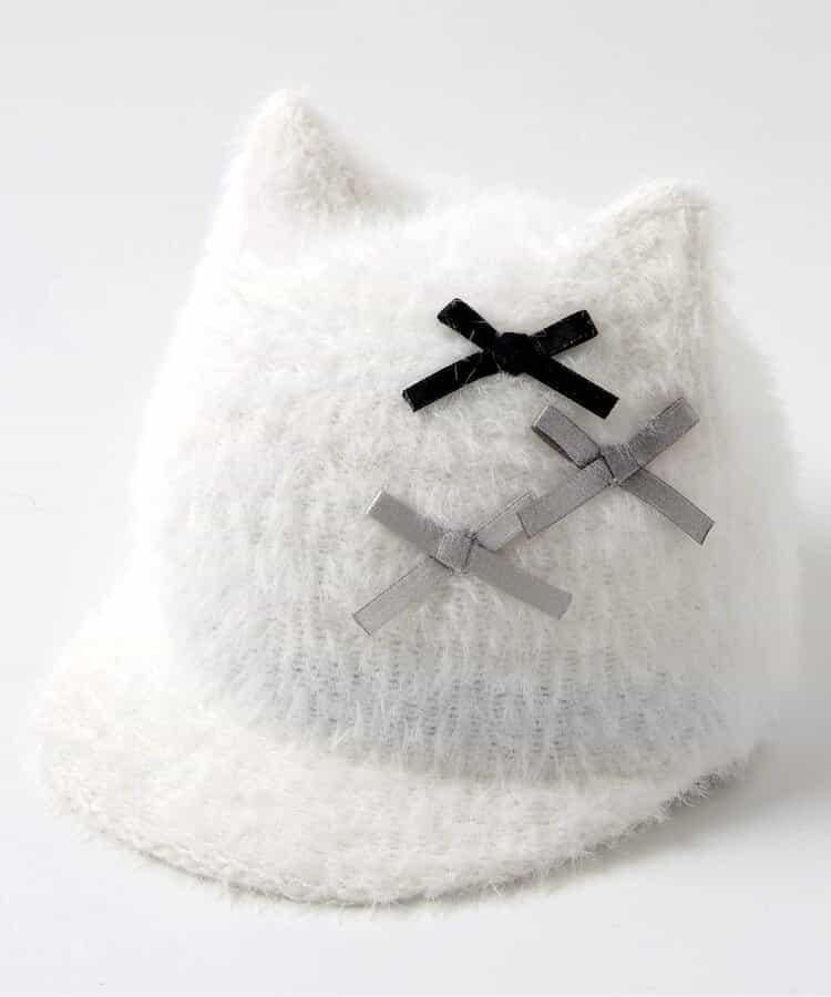 貓咪毛絨漁夫帽