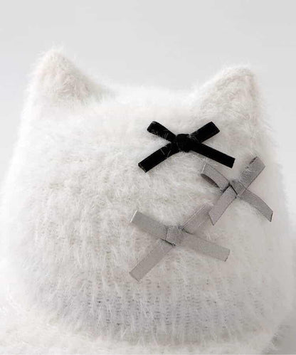 貓咪毛絨漁夫帽