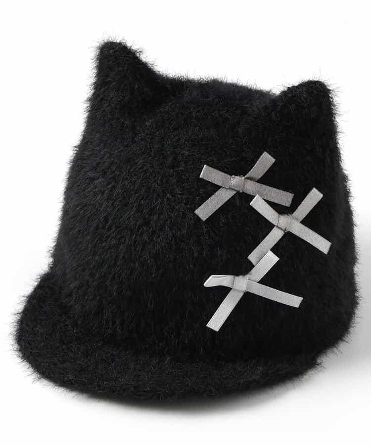 貓咪毛絨漁夫帽