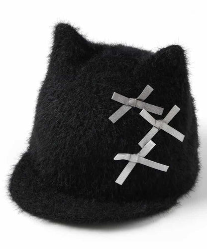 貓咪毛絨漁夫帽