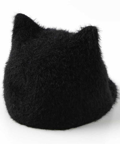 貓咪毛絨漁夫帽