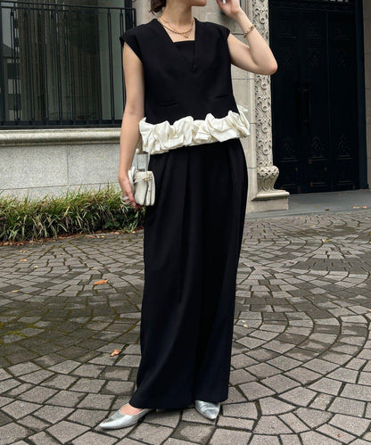 【DouDou】荷葉邊連衣裙