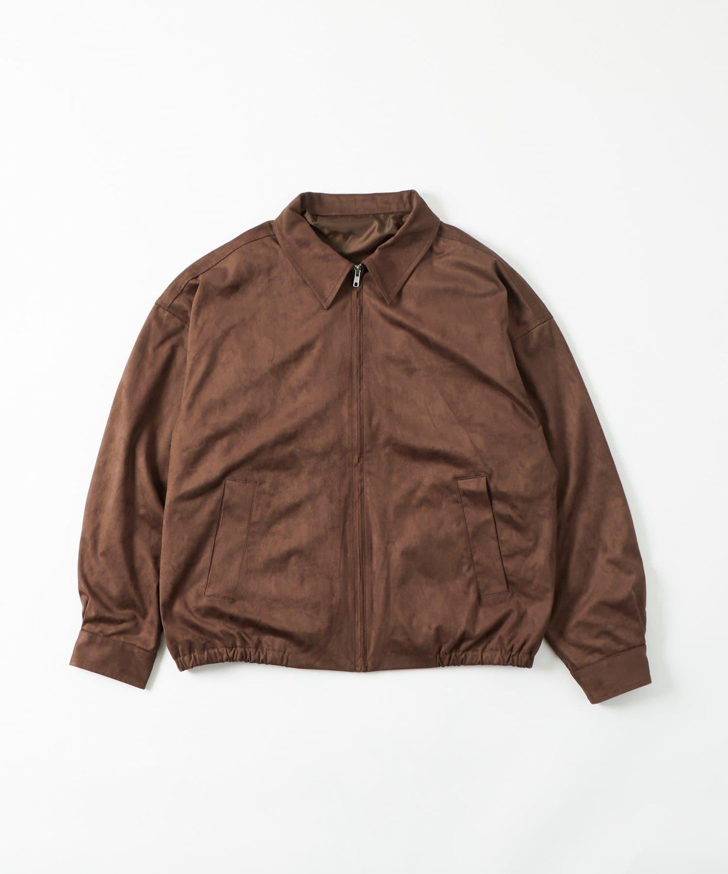 【WHO'S WHO gallery】仿麂皮寬鬆夾克