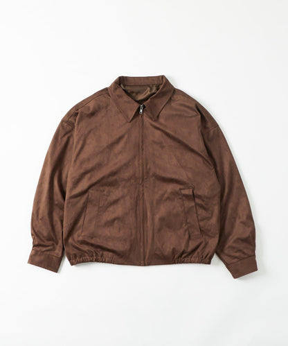 【WHO'S WHO gallery】仿麂皮寬鬆夾克