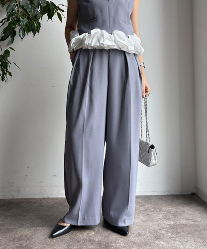 【DouDou】荷葉邊連衣裙