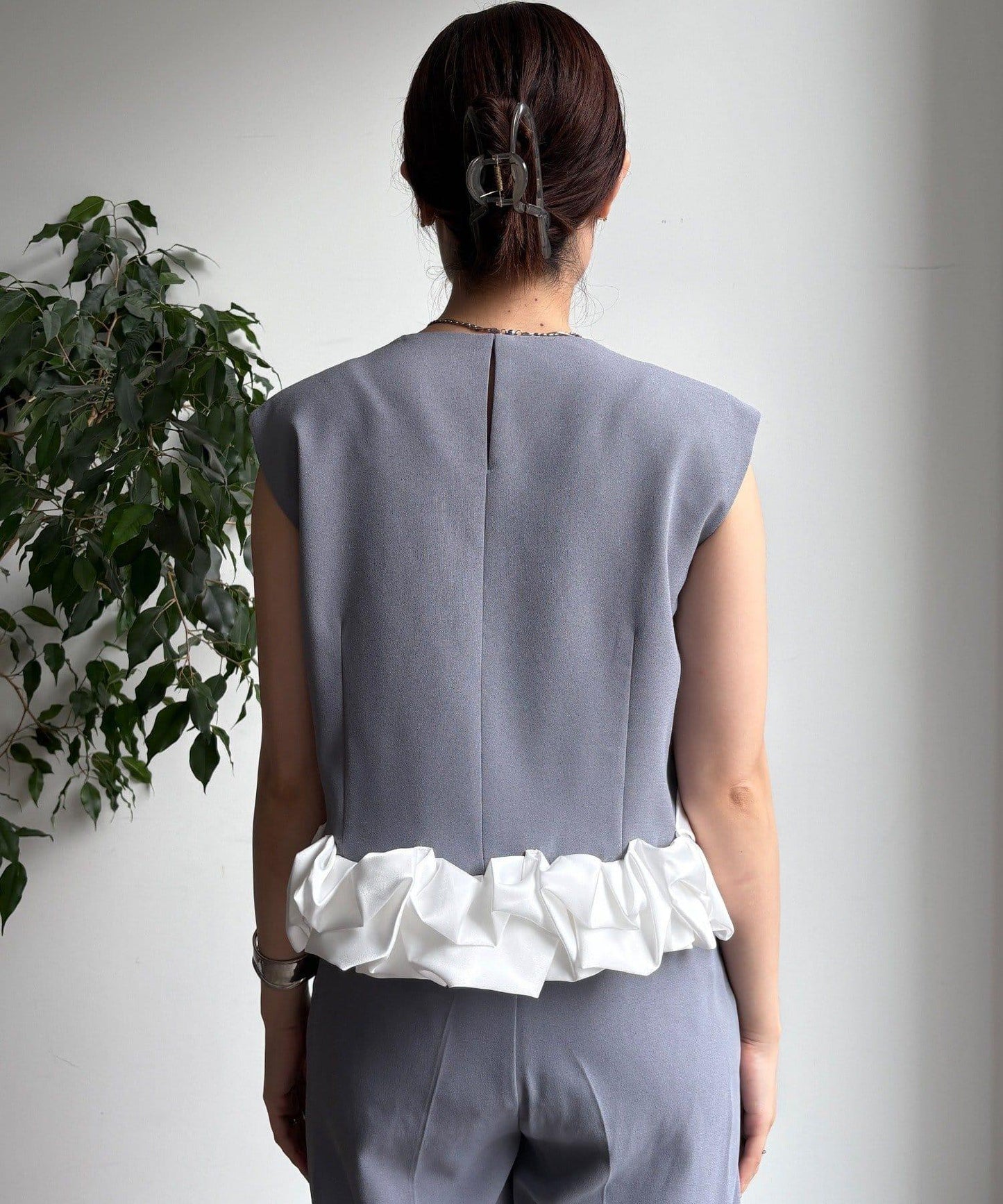 【DouDou】荷葉邊連衣裙