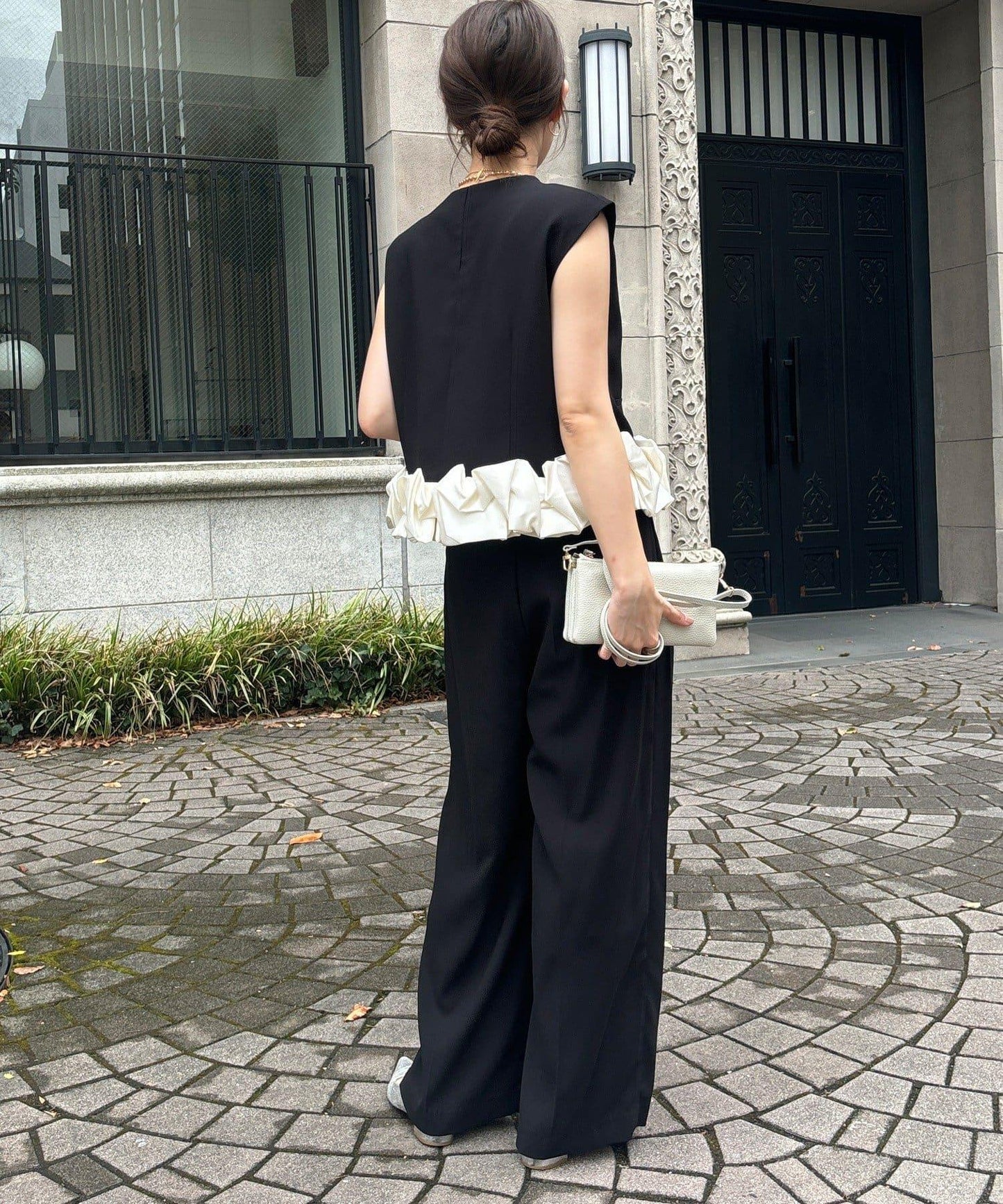 【DouDou】荷葉邊連衣裙