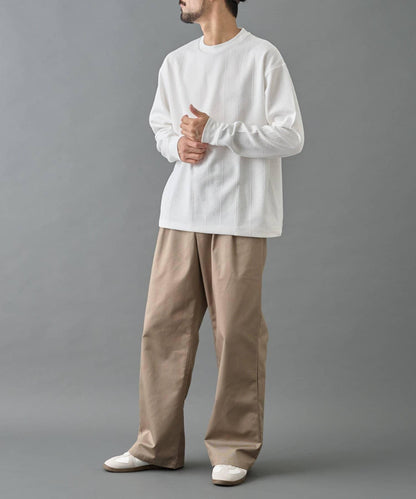 【AW】瓷磚提花長袖T恤