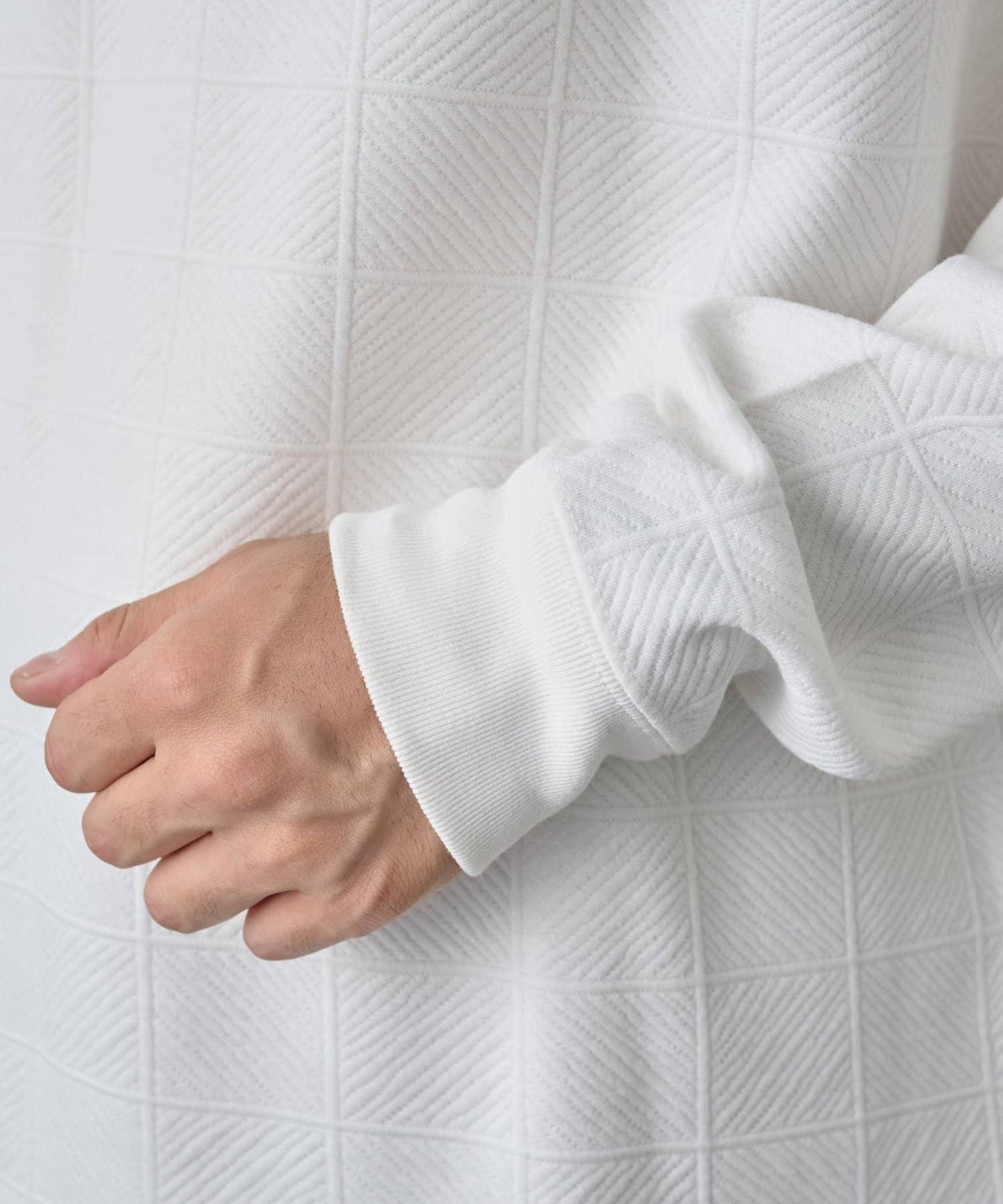 【AW】瓷磚提花長袖T恤