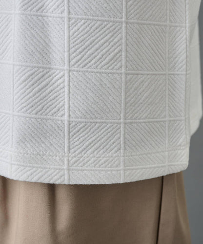 【AW】瓷磚提花長袖T恤