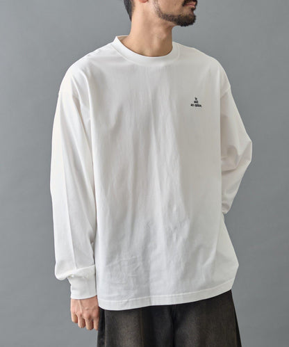 【AW】桃皮絨刺繡長袖T恤