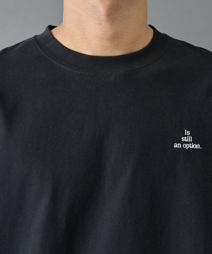 【AW】桃皮絨刺繡長袖T恤