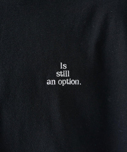 【AW】桃皮絨刺繡長袖T恤