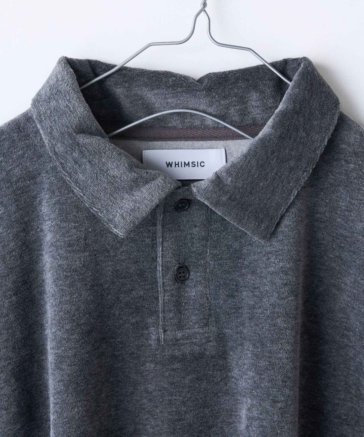 【Kastane】天鵝絨翻領襯衫*