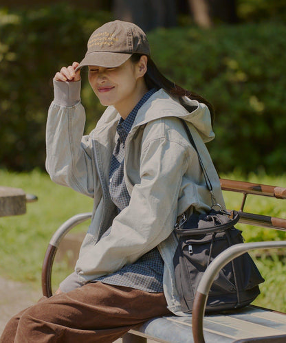 【WHIMSIC】水洗染色標誌棒球帽