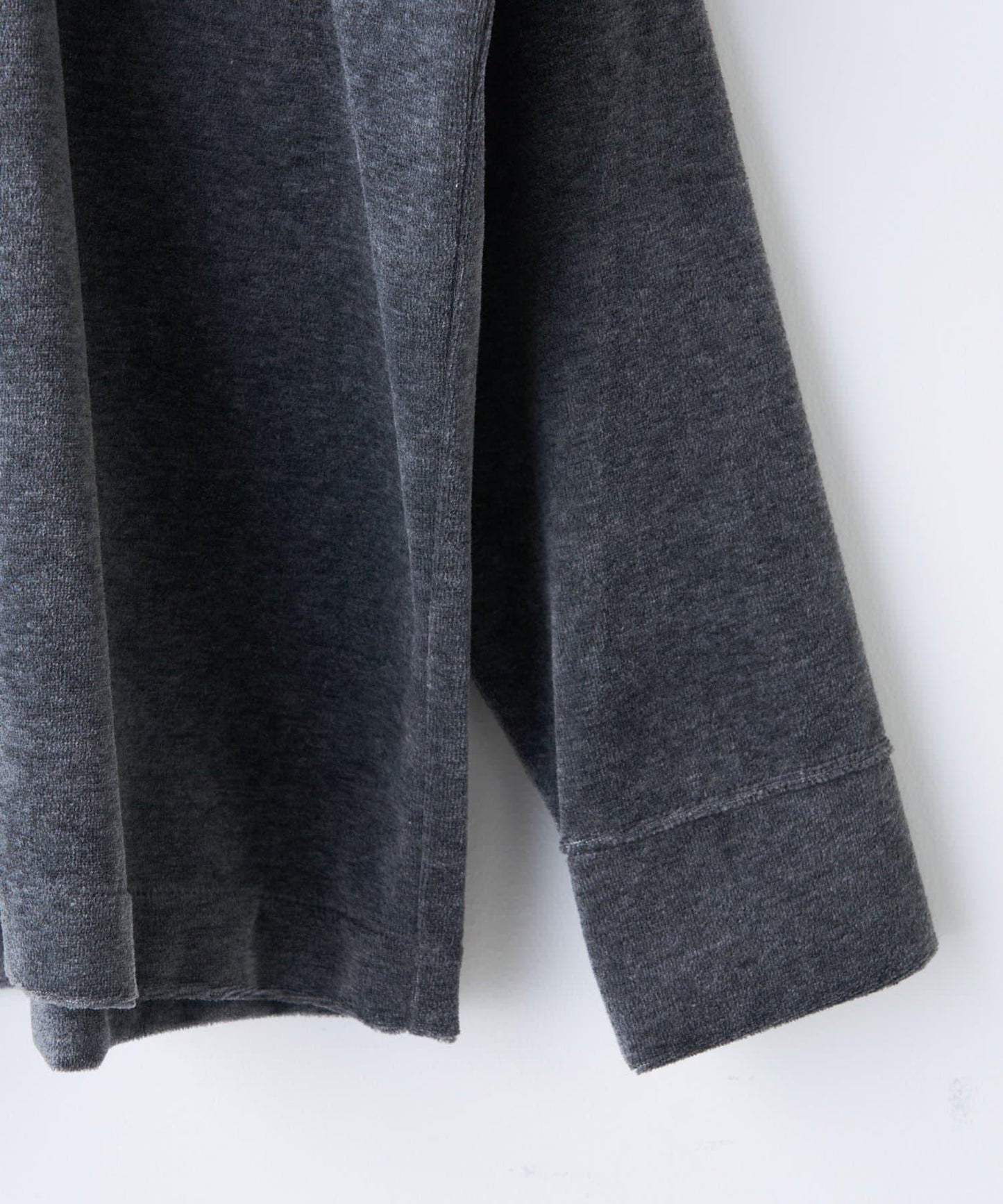 【Kastane】天鵝絨翻領襯衫*