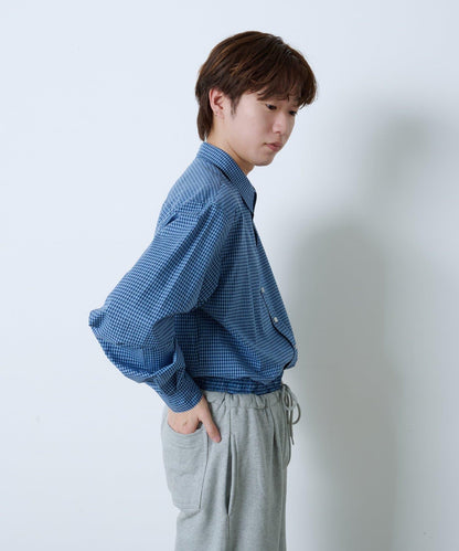 【Kastane】短款格子襯衫