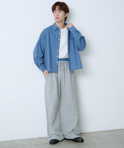 【Kastane】短款格子襯衫