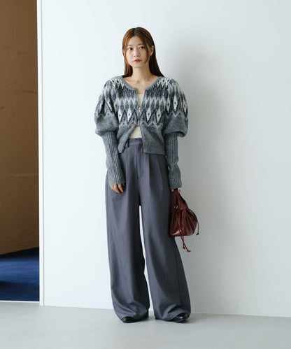 【Kastane】北歐風拉鍊開衫