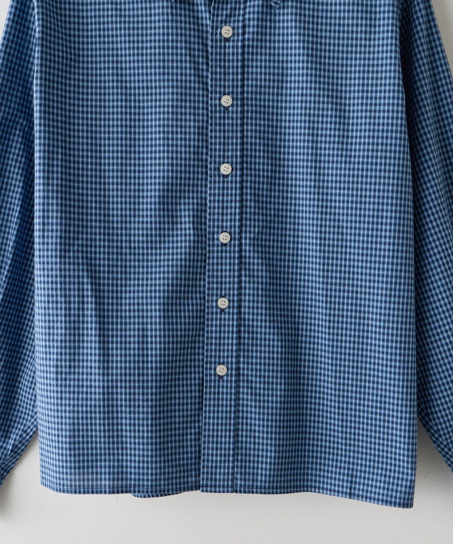 【Kastane】短款格子襯衫