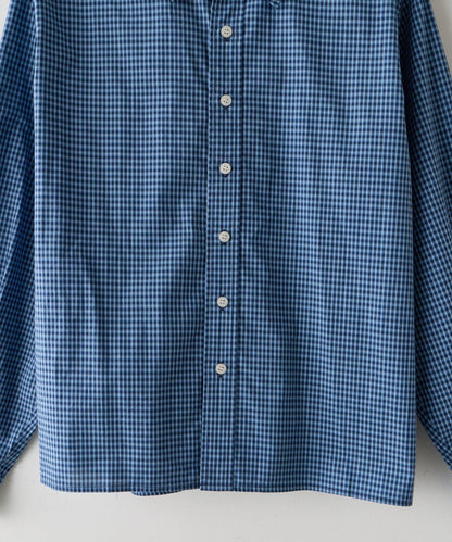 【Kastane】短款格子襯衫