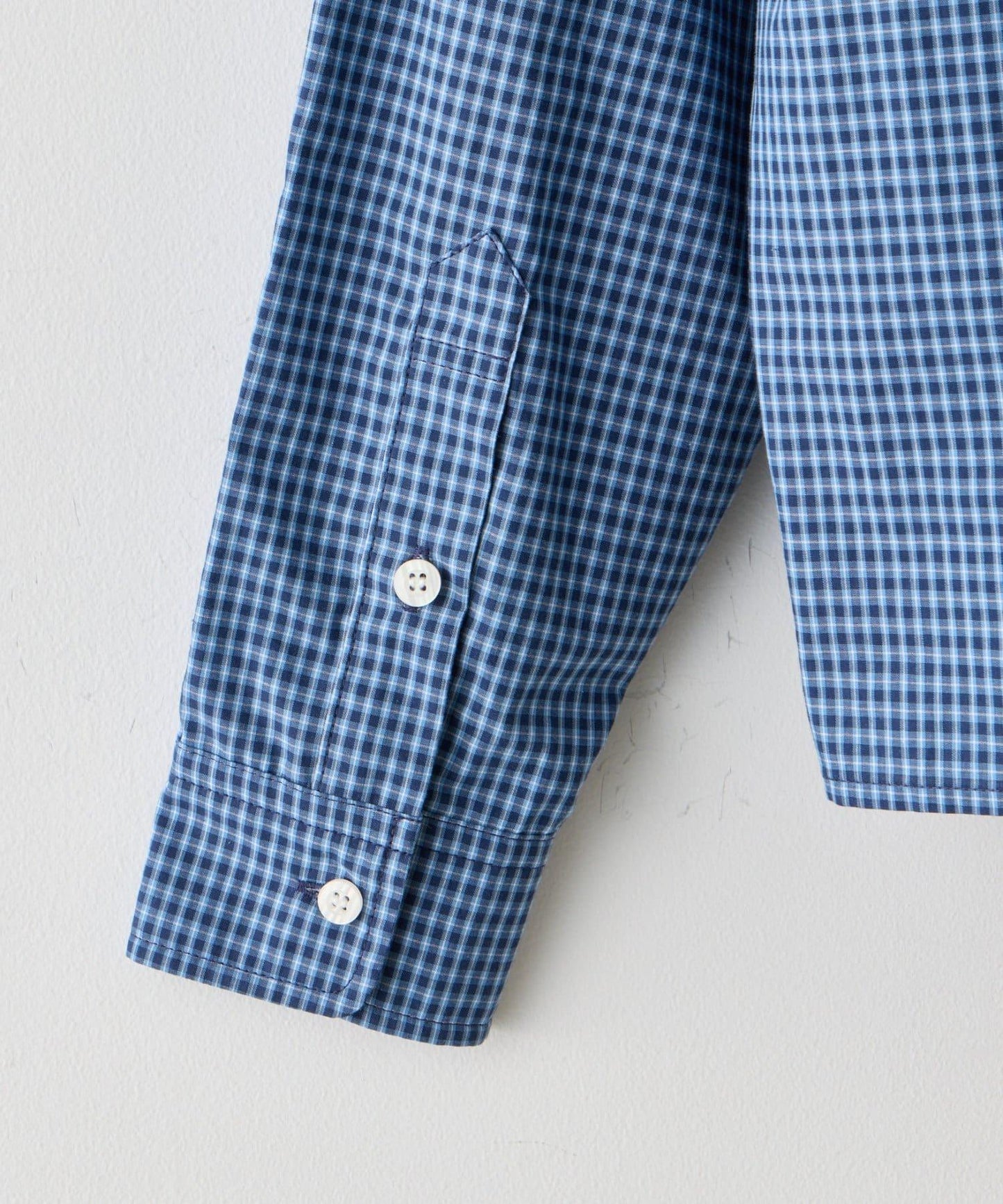 【Kastane】短款格子襯衫