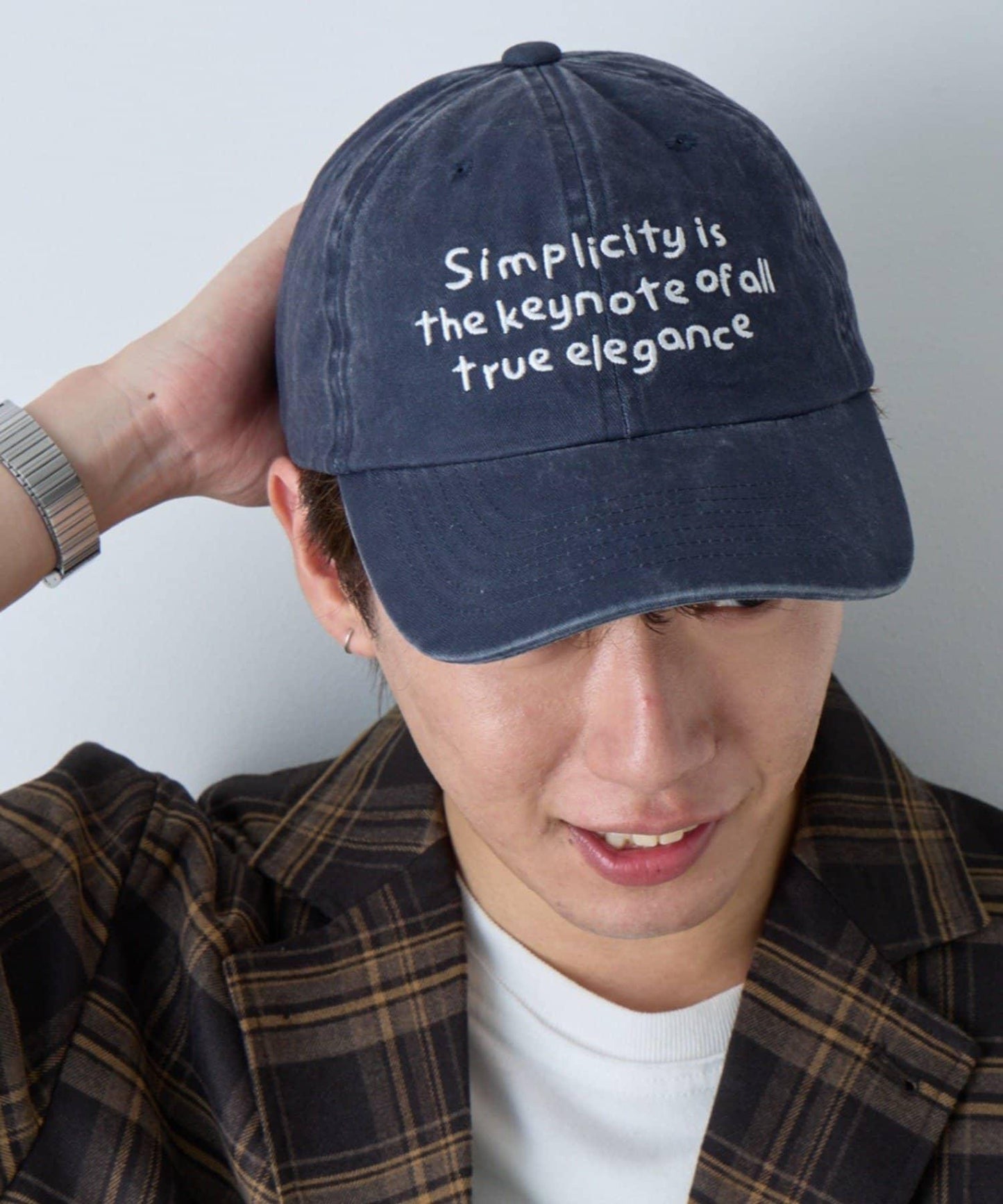 【WHIMSIC】水洗染色標誌棒球帽