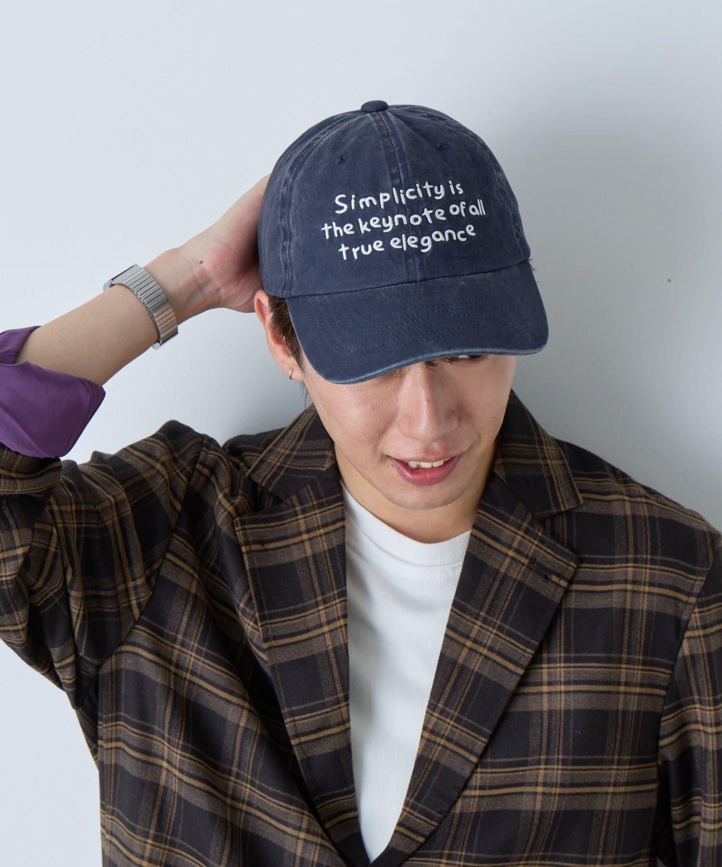 【WHIMSIC】水洗染色標誌棒球帽