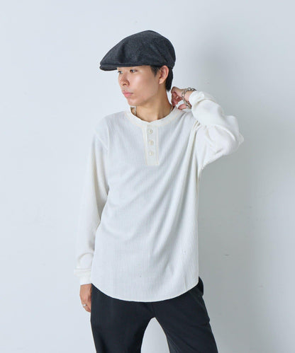 【WHIMSIC】保暖亨利領T恤