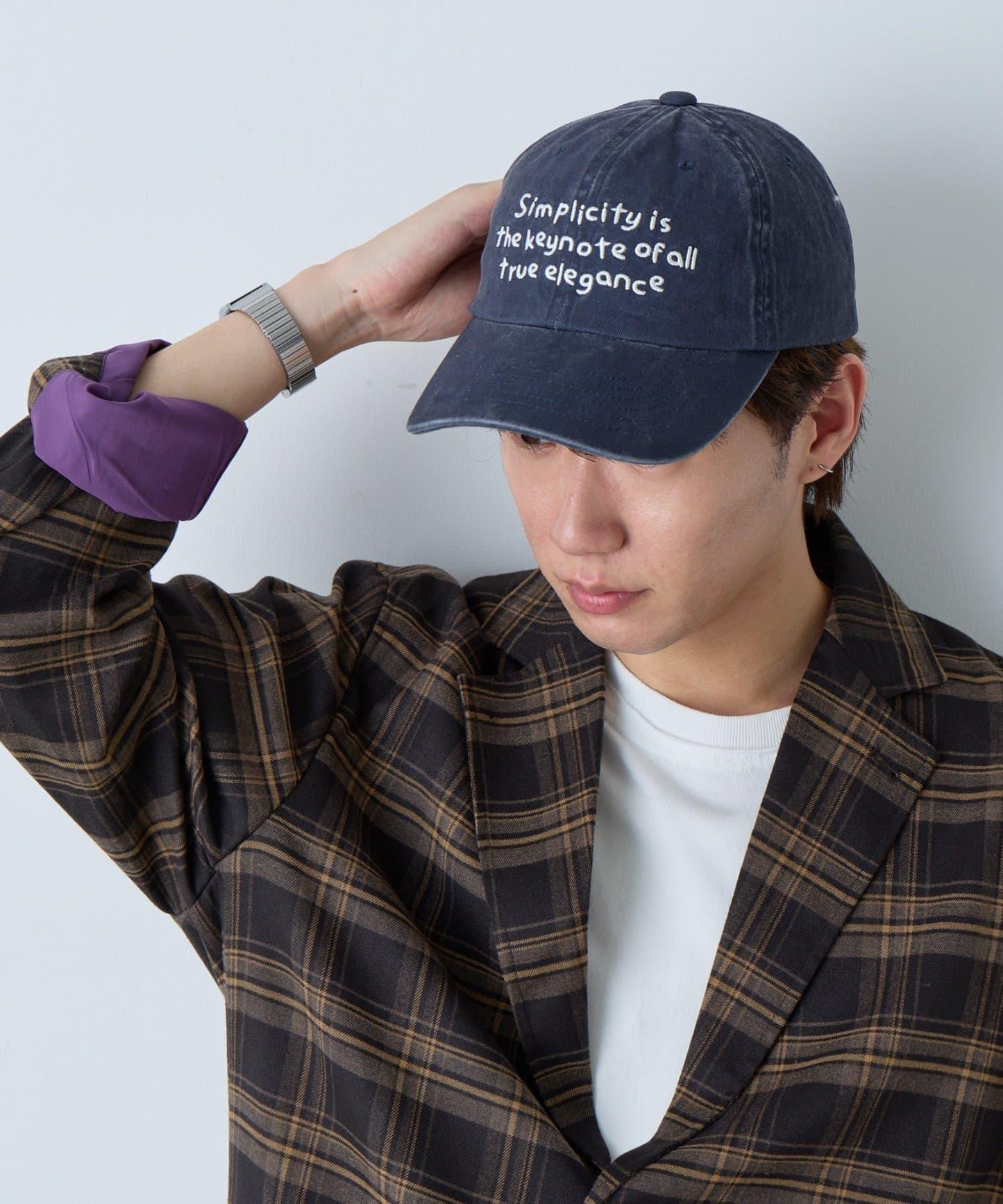 【WHIMSIC】水洗染色標誌棒球帽