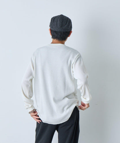 【WHIMSIC】保暖亨利領T恤