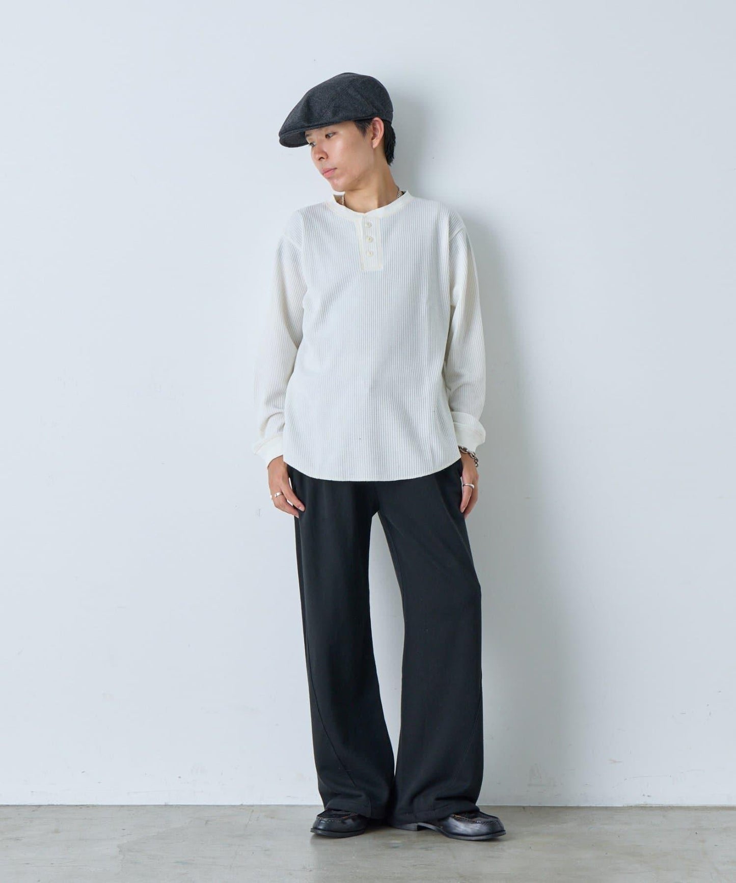 【WHIMSIC】保暖亨利領T恤