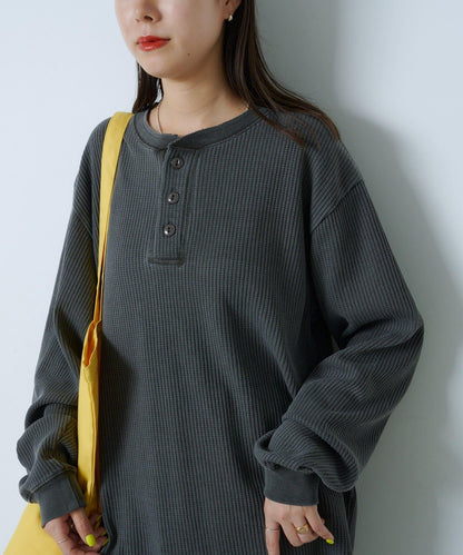 【WHIMSIC】保暖亨利領T恤