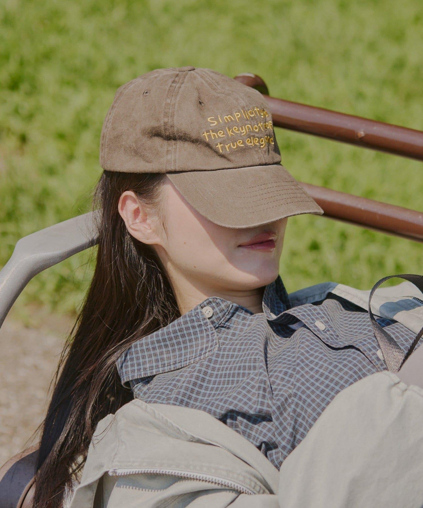 【WHIMSIC】水洗染色標誌棒球帽