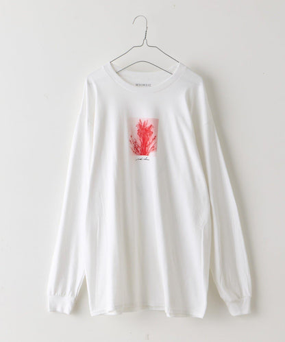 【WHIMSIC/2尺碼可選】鏡面絲網印花T恤