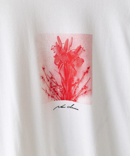 【WHIMSIC/2尺碼可選】鏡面絲網印花T恤