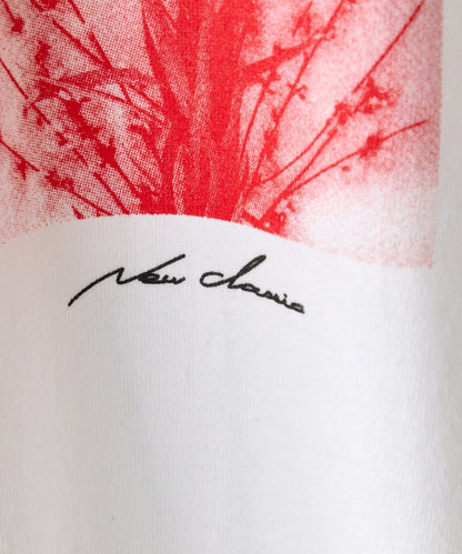 【WHIMSIC/2尺碼可選】鏡面絲網印花T恤