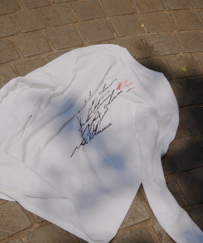 【WHIMSIC/2尺碼可選】鏡面絲網印花T恤