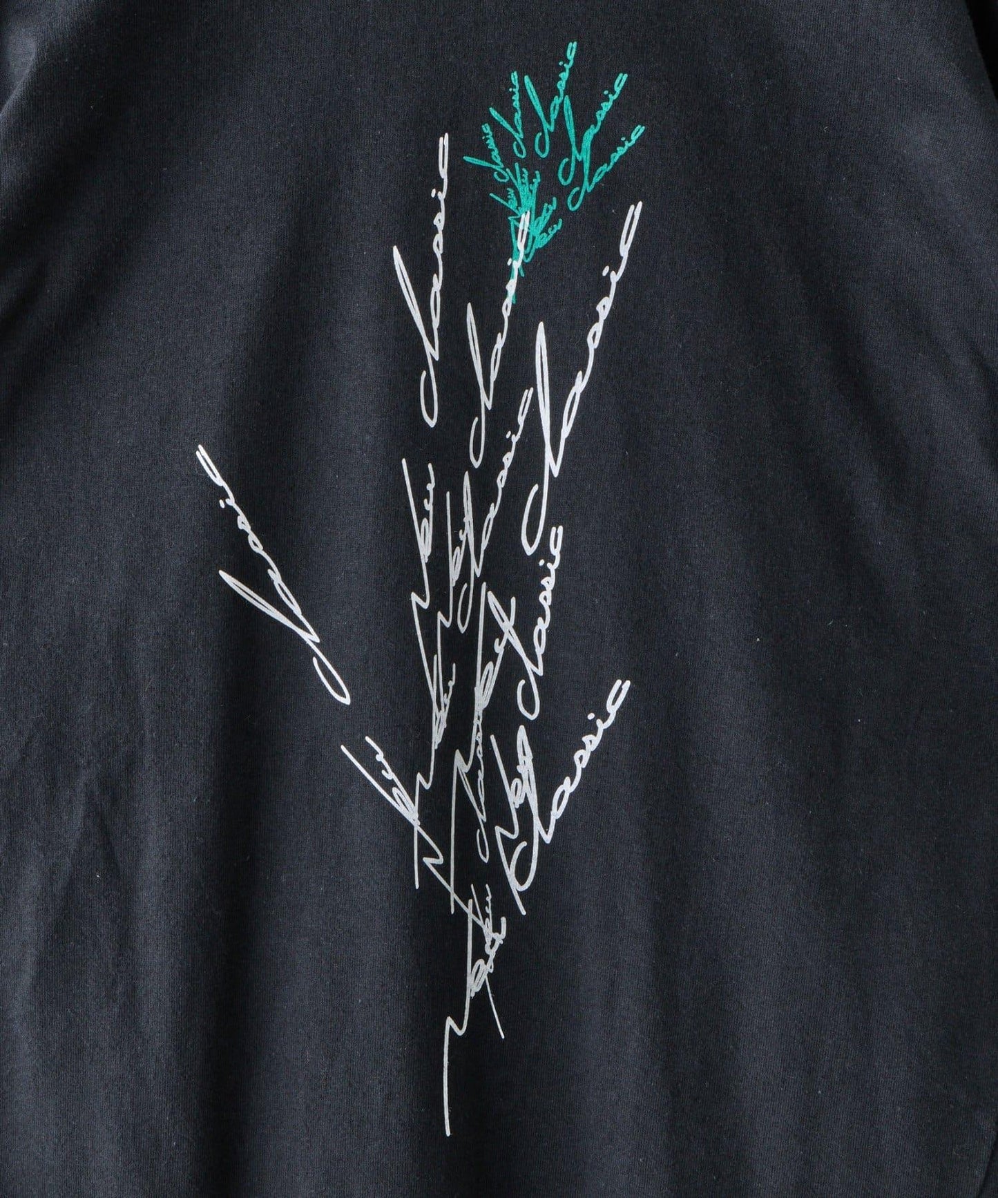 【WHIMSIC/2尺碼可選】鏡面絲網印花T恤