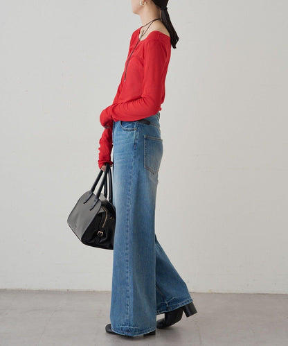 圓領透視長袖T恤