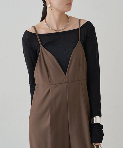 圓領透視長袖T恤