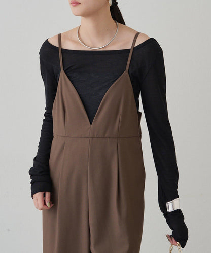 圓領透視長袖T恤