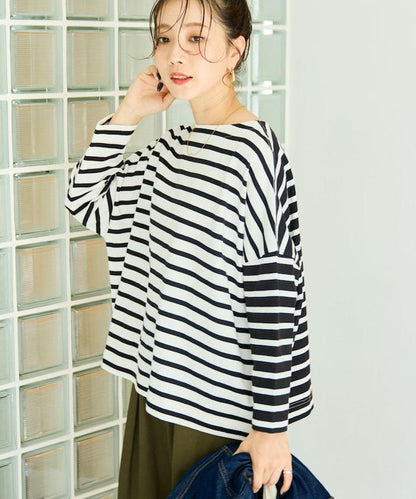 巴斯克條紋長袖T恤