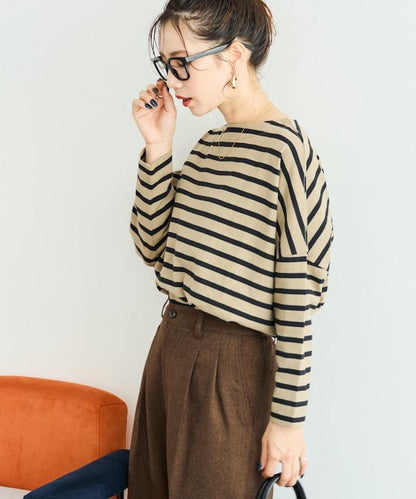 巴斯克條紋長袖T恤