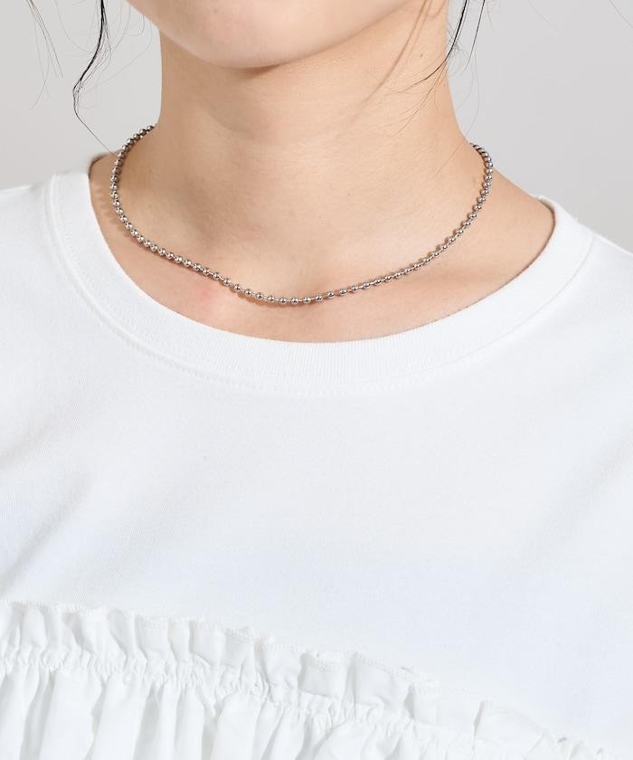 泡泡袖束身上衣風拼接長袖T恤