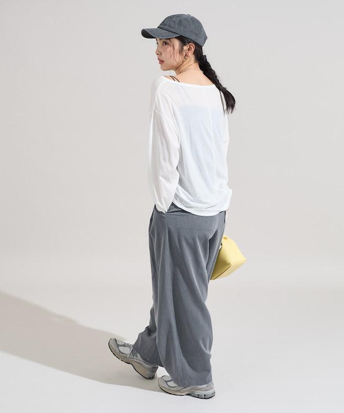 寬鬆透氣乾爽長袖T恤