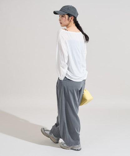 寬鬆透氣乾爽長袖T恤