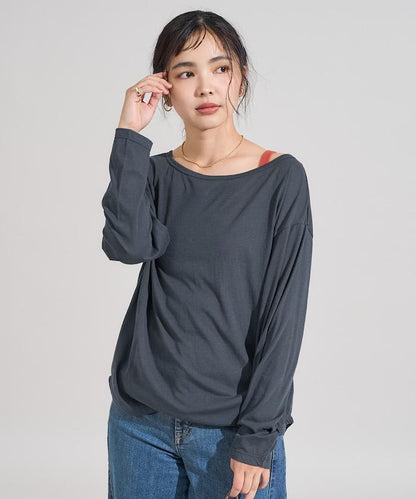 寬鬆透氣乾爽長袖T恤