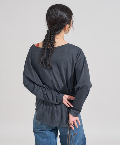 寬鬆透氣乾爽長袖T恤